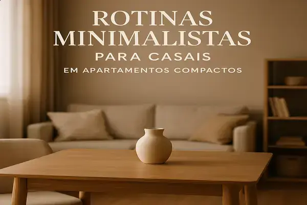 Rotinas Minimalistas para Casais em Apartamentos Compactos